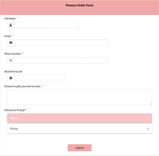 Order Form