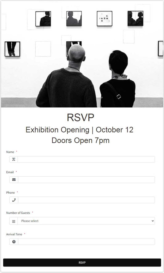 Event Volunteer Registration Form